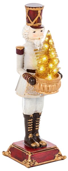 Sada 3 sošek LED PELLOSNIEMI 32 cm Louskáček Vícebarevná