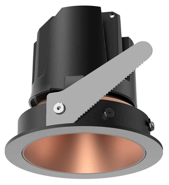Omnia LED zápustné nastavitelné svítidlo Ra>90 12W - Ø82mmČerná3000K
