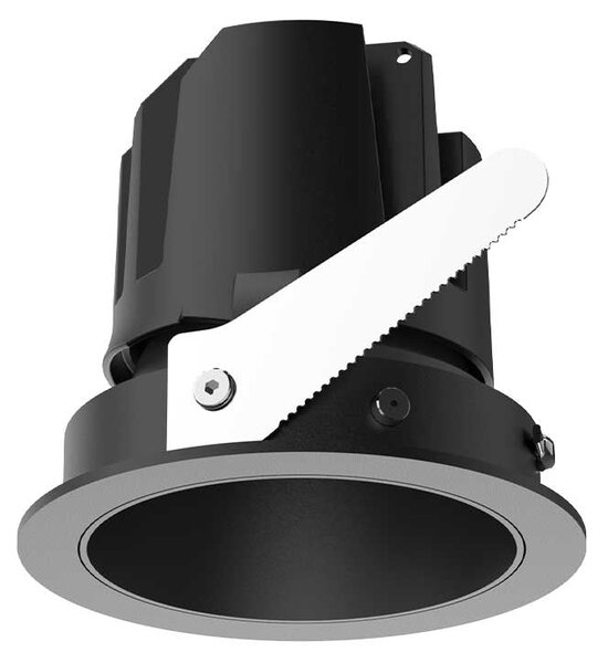 Omnia LED zápustné nastavitelné svítidlo Ra>90 12W - Ø82mmČerná3000K