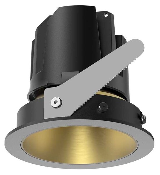 Omnia LED zápustné nastavitelné svítidlo Ra>90 12W - Ø82mmČerná3000K