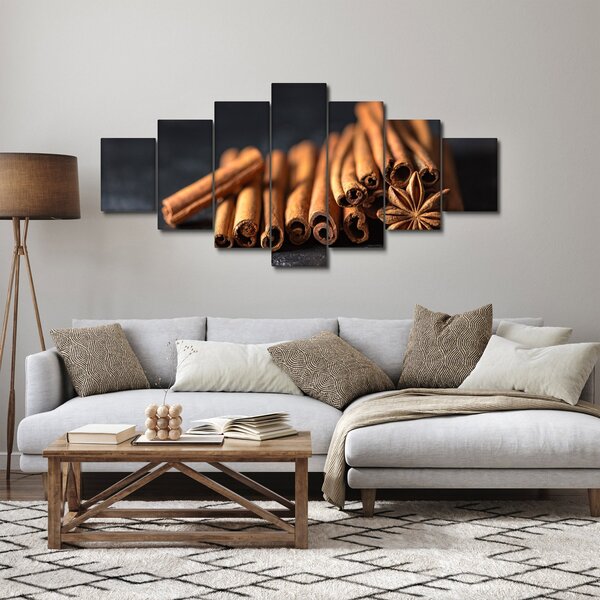 Obraz skořice (210x100 cm)