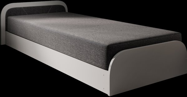 Eltap Lůžko do ložnice Parys GR Materiál a barva potahu: Alova 29 - modrá, Rozměr: 80x190