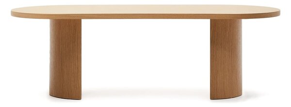 Jídelní stůl v dekoru dubu 100x240 cm Nealy – Kave Home