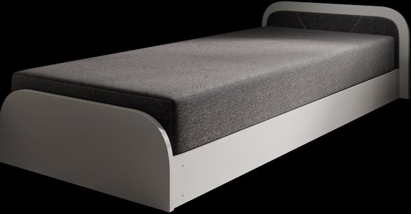 Eltap Lůžko do ložnice Parys GR Materiál a barva potahu: Sawana 05 - tmavě zelená, Rozměr: 80x190