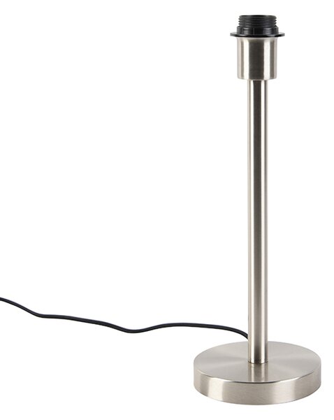 Moderní stolní lampa z oceli bez stínidla - Simplo