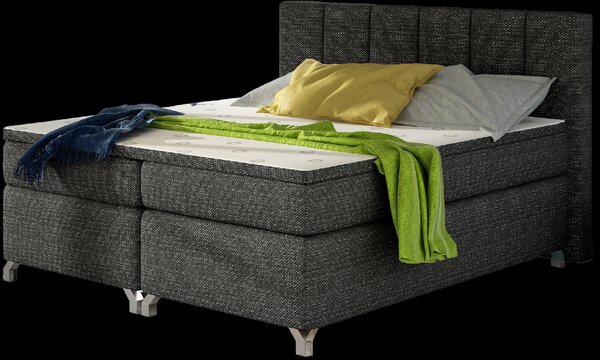Eltap Čalouněná postel Basilio s úložným prostorem Materiál a barva potahu: Mat Velvet 63 - růžová, Rozměr: 140x200