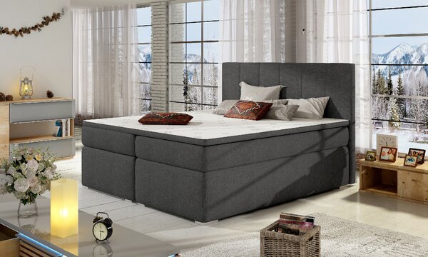 Eltap Čalouněná postel Bolero s úložným prostorem Materiál a barva potahu: Sawana 26 - hnědá, Rozměr: 140x200