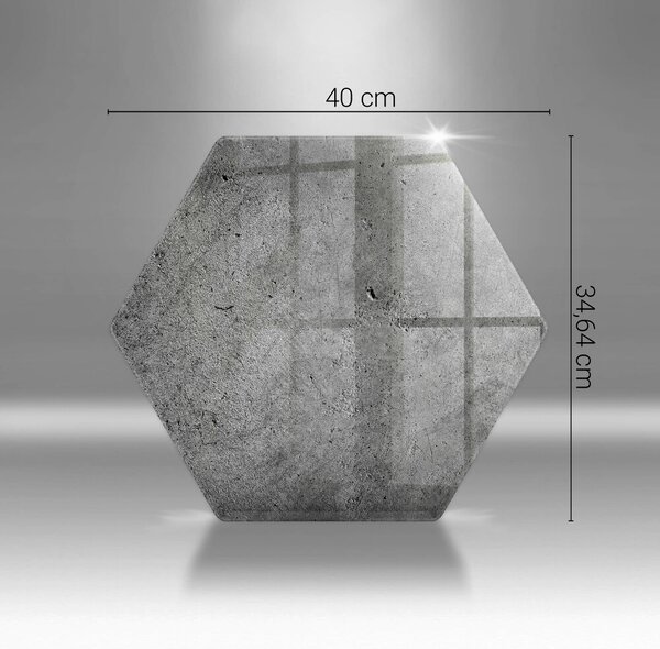 Skleněná krájecí deska Textura betonového kamene