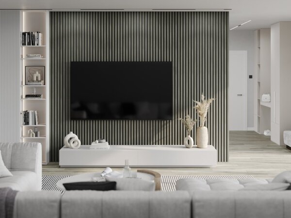 Mexen Lam-B, akustické stěnové lamely 275 × 30 cm, HDF deska 4 mm, technická dýha, sub Heritage, S100-275307-3015-008