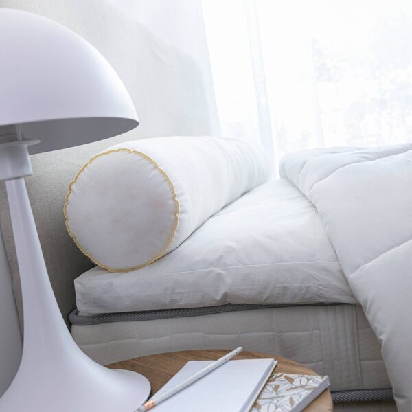 Váleček s přírodní antimikrobiální úpravou, tvrdý bílá váleček 140 cm
