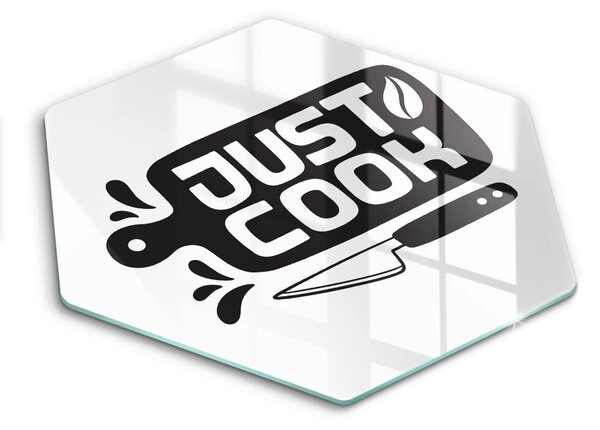 Skleněná deska do kuchyně Just cook