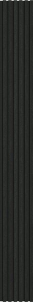 Mexen Lam-F, akustické stěnové lamely 275 × 30 cm, plstěný podklad 8 mm, technická dýha, dub černý stříbřitý, S105-275307-3015-025