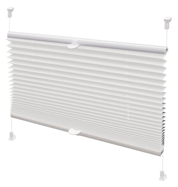 Bílá roleta 42,5x150 cm Plisé Verona – Gardinia