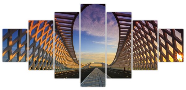 Obraz moderní architektury mostu (210x100 cm)
