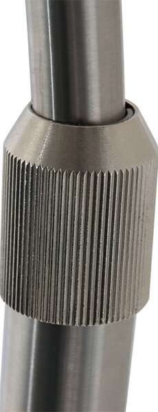Steinhauer Stojací lampa Sparkled Light stříbrná/bahenní, výška 240 cm, stmívatelný, Chrom / stříbro, Obývací pokoj / jídelna, kov, Moderní