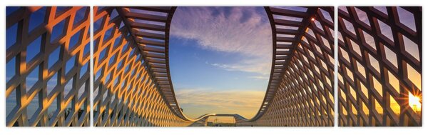 Obraz moderní architektury mostu (170x50 cm)