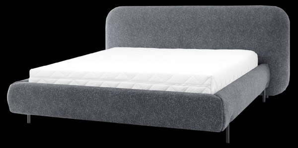 Eltap Čalouněná postel Pointt Materiál a barva potahu: Breona 40 - modrá, Rozměr: 140x200