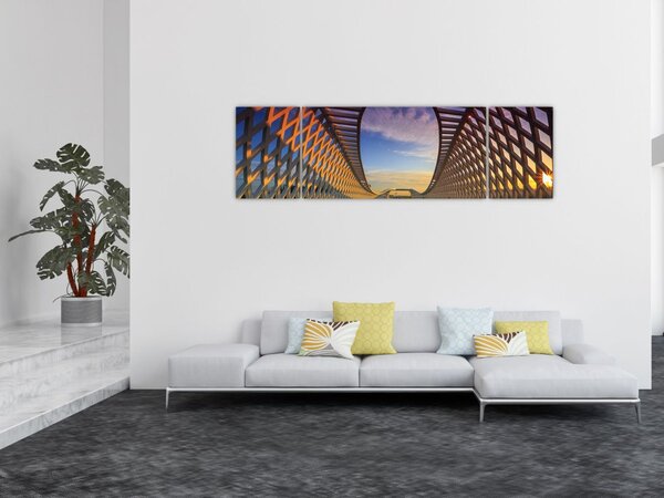 Obraz moderní architektury mostu (170x50 cm)