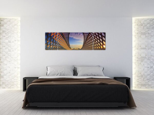 Obraz moderní architektury mostu (170x50 cm)