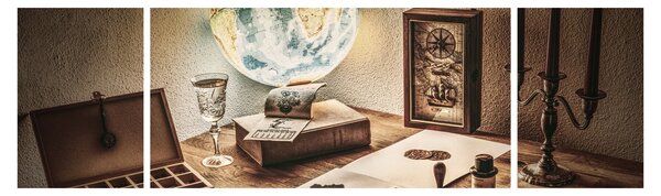 Obraz - cestovatelský stůl (170x50 cm)