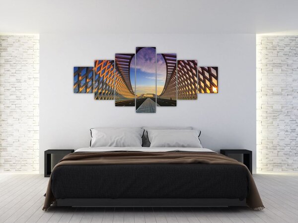 Obraz moderní architektury mostu (210x100 cm)