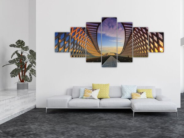 Obraz moderní architektury mostu (210x100 cm)