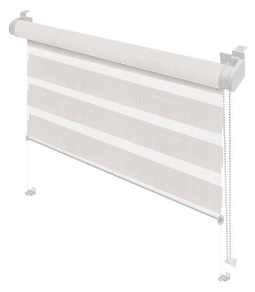 Bílá roleta den a noc 68x215 cm Zebra – Gardinia