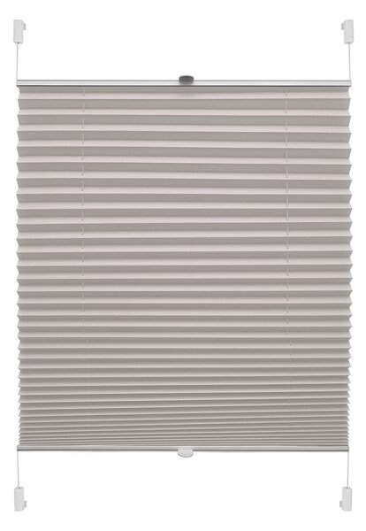 Šedá roleta 97x150 cm Plisé Verona – Gardinia