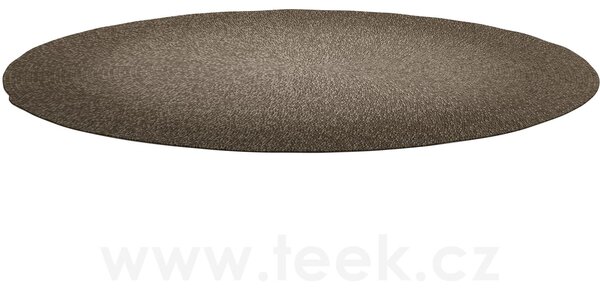 Gloster Venkovní koberec s ombré efektem, Gloster, kulatý 220 cm, akrylová lanka Sunbrella barva Graphite