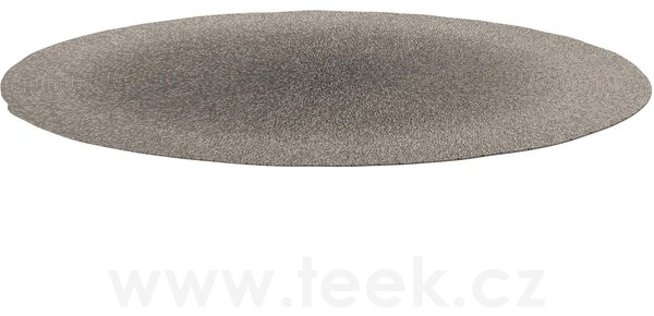 Gloster Venkovní koberec s ombré efektem, Gloster, kulatý 220 cm, akrylová lanka Sunbrella barva Graphite