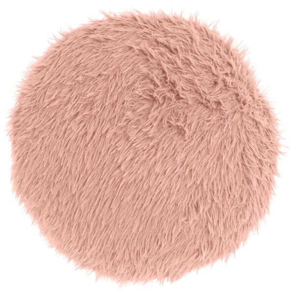 Kulatý dekorační polštářek MATS 40 cm, růžový