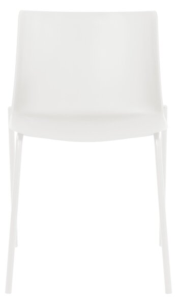 IDEPAR Designová jídelní židle CARMI - bílá