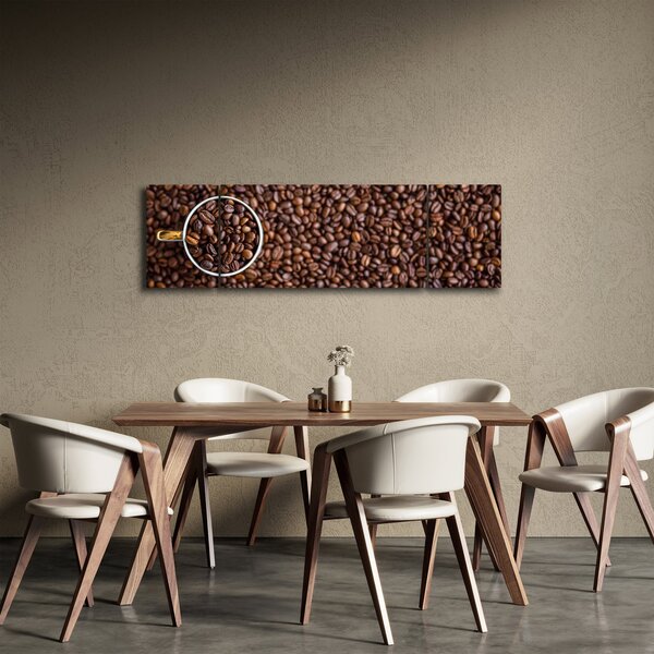 Obraz - kávové zrna (170x50 cm)