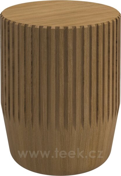 Gloster Teakový odkládací stolek Arbor, Gloster, kulatý 34x42,5 cm