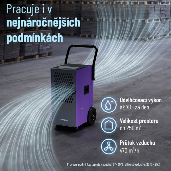 Noaton DF 4170, profesionální odvlhčovač vzduchu