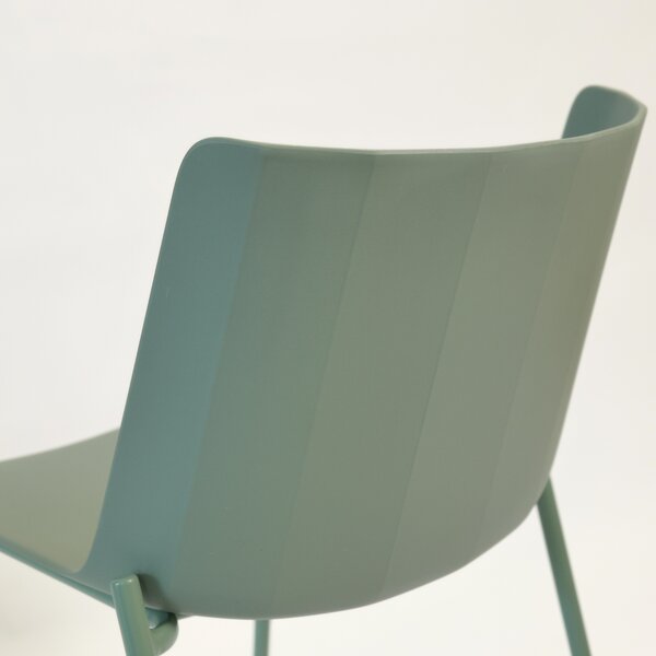IDEPAR Designová jídelní židle CARMI - olivová