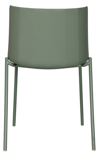 IDEPAR Designová jídelní židle CARMI - olivová