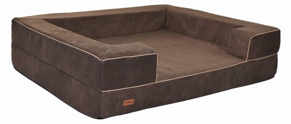 Lauren Design Pelech Rex Orthopedic, hnědý Velikost: L - 85 x 70 cm