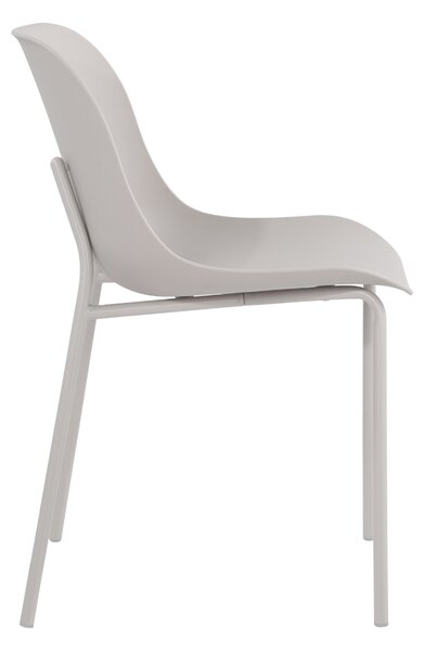 IDEPAR Designová jídelní židle ALUMA - béžová