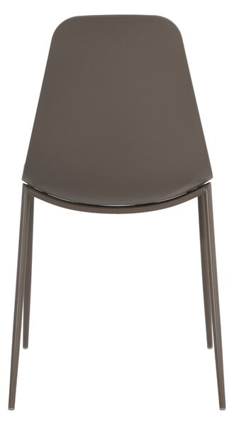 IDEPAR Designová jídelní židle BORETA - hnědá
