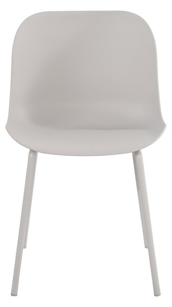 IDEPAR Designová jídelní židle ALUMA - béžová