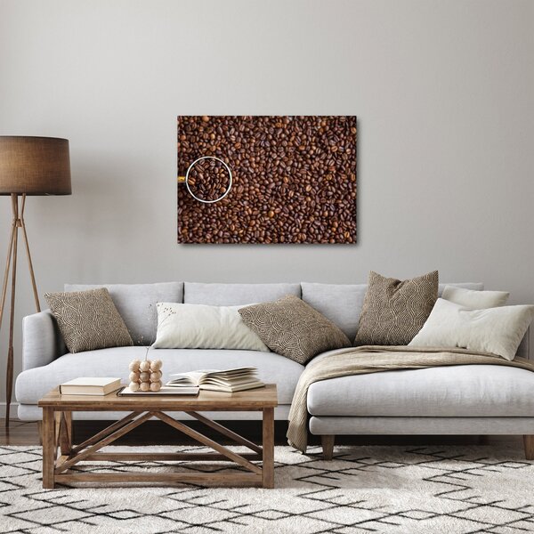 Obraz - kávové zrna (70x50 cm)
