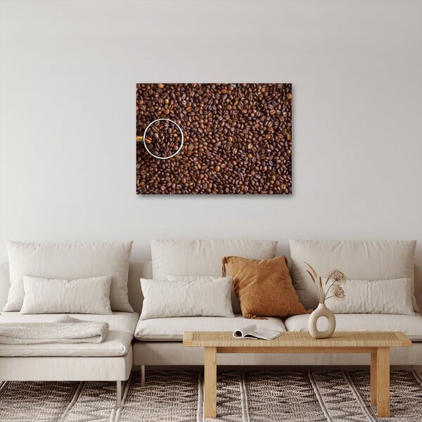 Obraz - kávové zrna (70x50 cm)