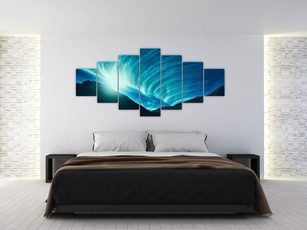 Obraz - Vlna z mraků (210x100 cm)