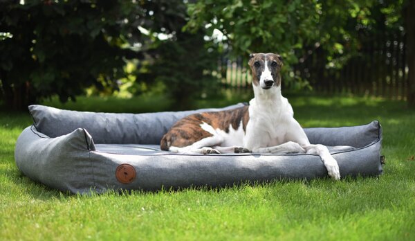 Lauren Design Pelech Rocky Orthopedic, outdoor šedý Velikost: M (83 x 73cm)