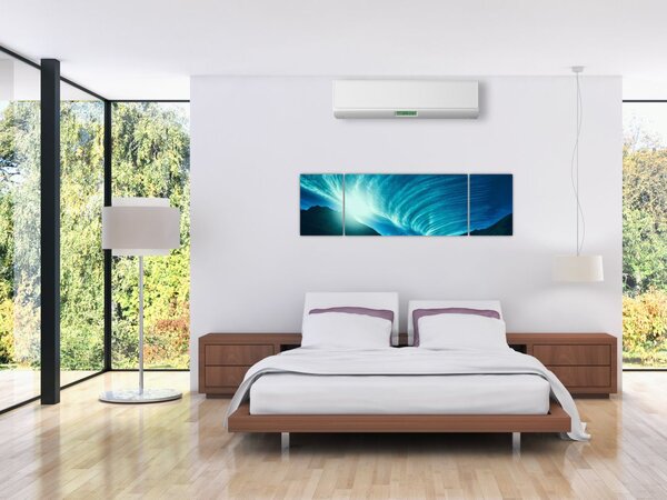 Obraz - Vlna z mraků (170x50 cm)