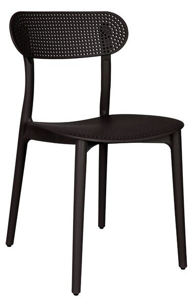 IDEPAR Designová jídelní židle TOLA - černá