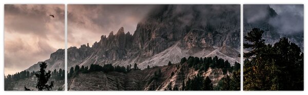 Obraz skalnatých hor (170x50 cm)