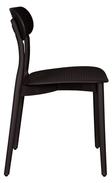 IDEPAR Designová jídelní židle TOLA - černá