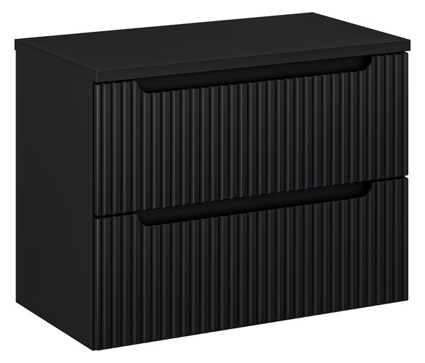 Comad Koupelnová skříňka pod deskové umyvadlo SET-NOB B Black Nova 80 černá